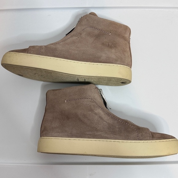 Frye Women's Lena Zip High-Top Sneakers Size 9 - Picture 8 of 10
